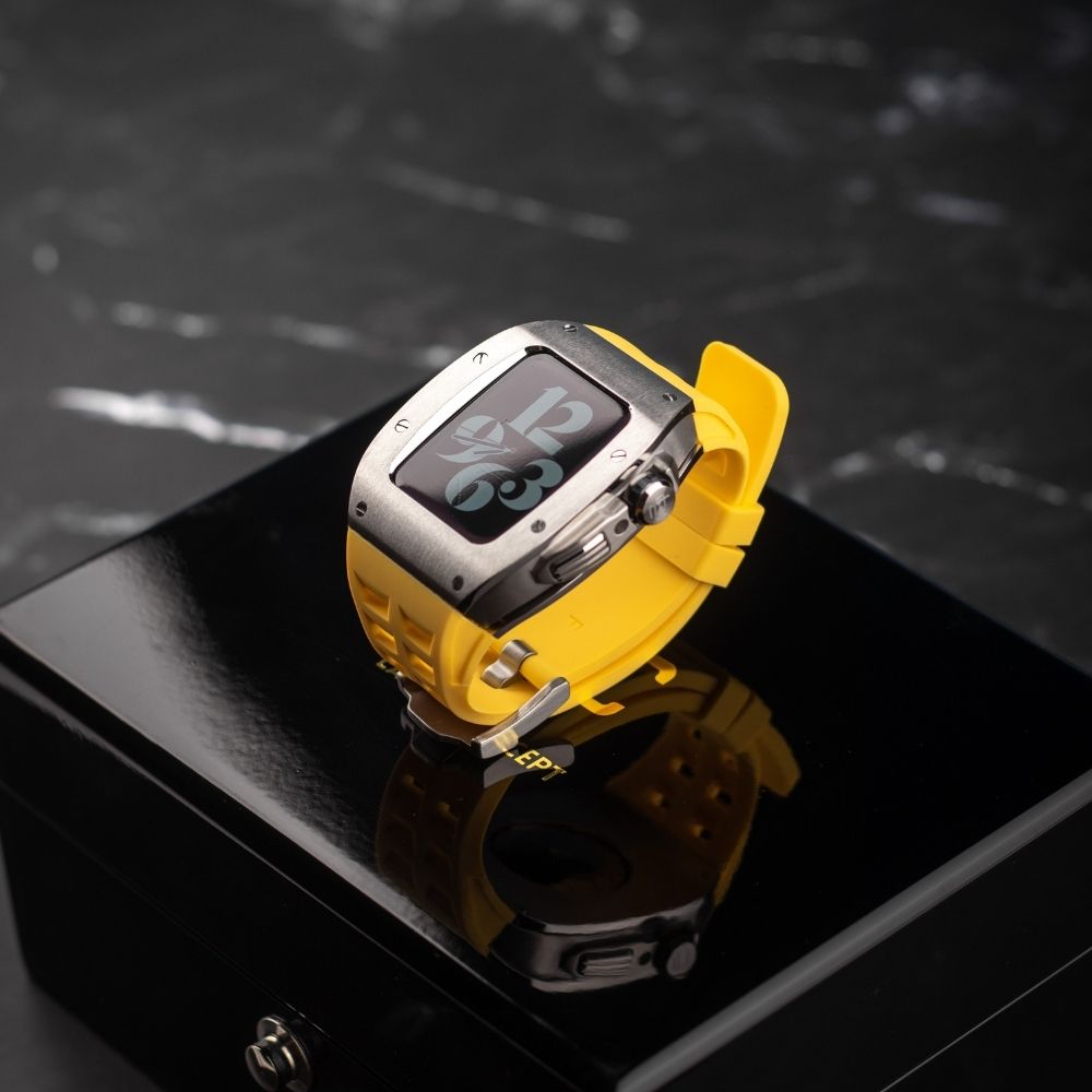 45MM Sports Edition Luxury iWatch Case: Silver