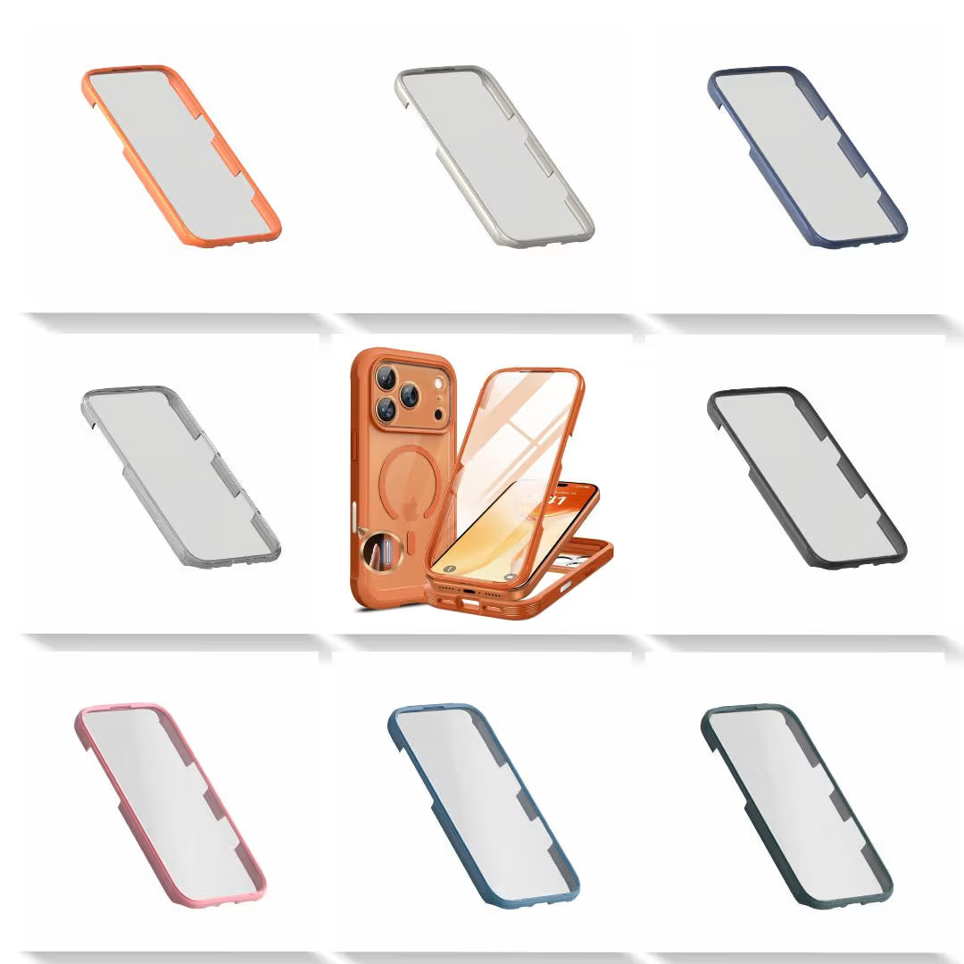 Replacement Front Screen for iPhone 17 Series 360 Degree Protection Case