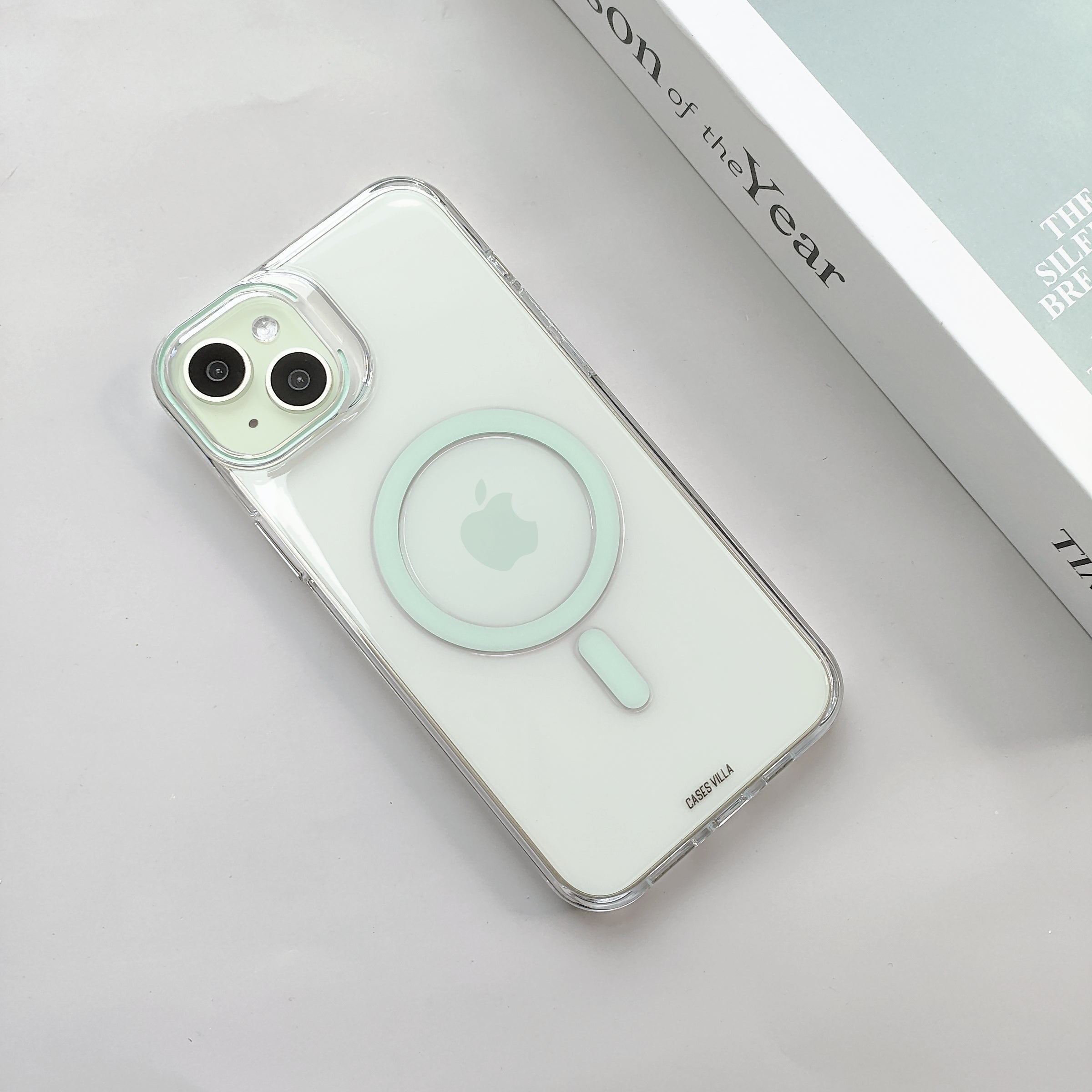 iPhone 15 Series - Luxury MagSafe Anti-Yellow Clear Case