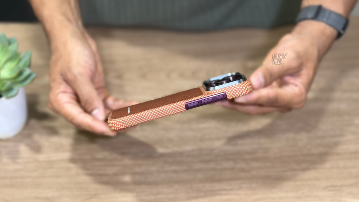 Aramid Carbon Fiber Case with Magsafe
