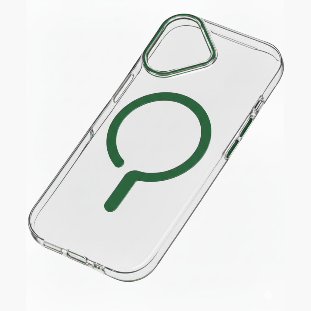 iPhone 17 Series: Luxury MagSafe Anti-Yellow Clear Case