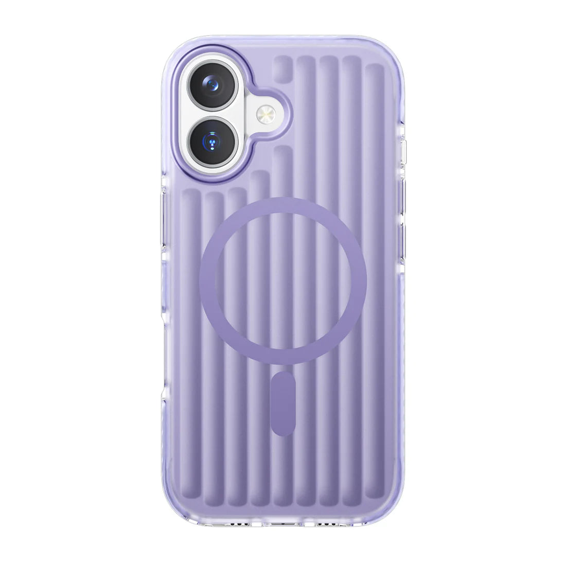 iPhone 17 Series: Corrugated Metallic MagSafe Shockproof Case
