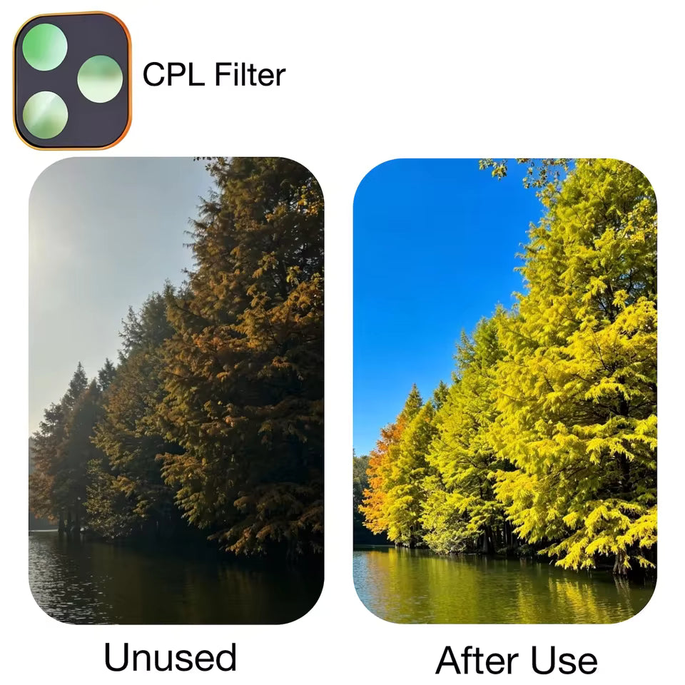 4-in-1 Magnetic Camera Filter Kit for iPhone 17 Pro / Max