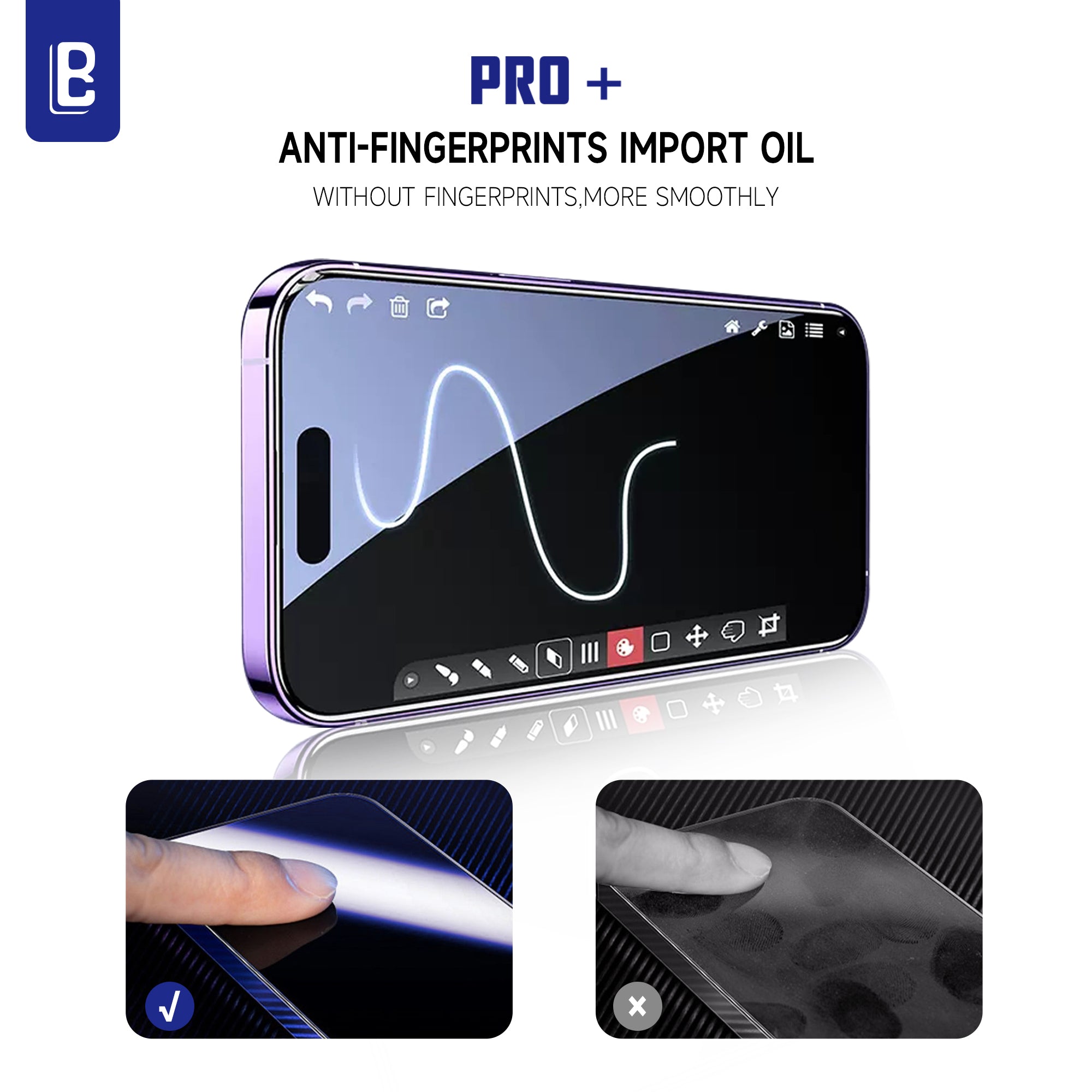 iPhone 17 Series: 5D Screen Protector MAGIC BOX, Anti Scratch, 100% Dust Free