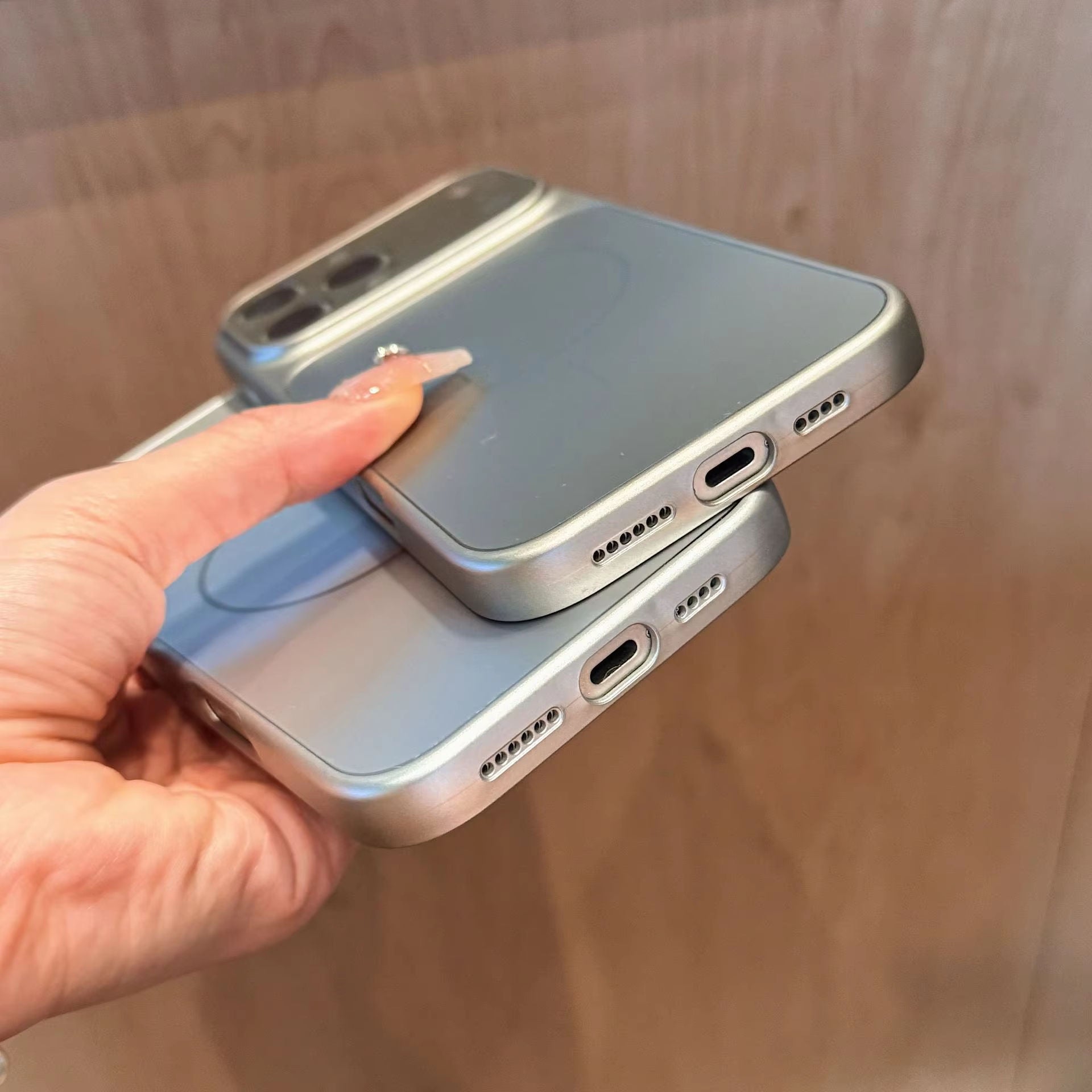 iPhone 17 Series: AG Matte Glass with Magsafe Case / Cover