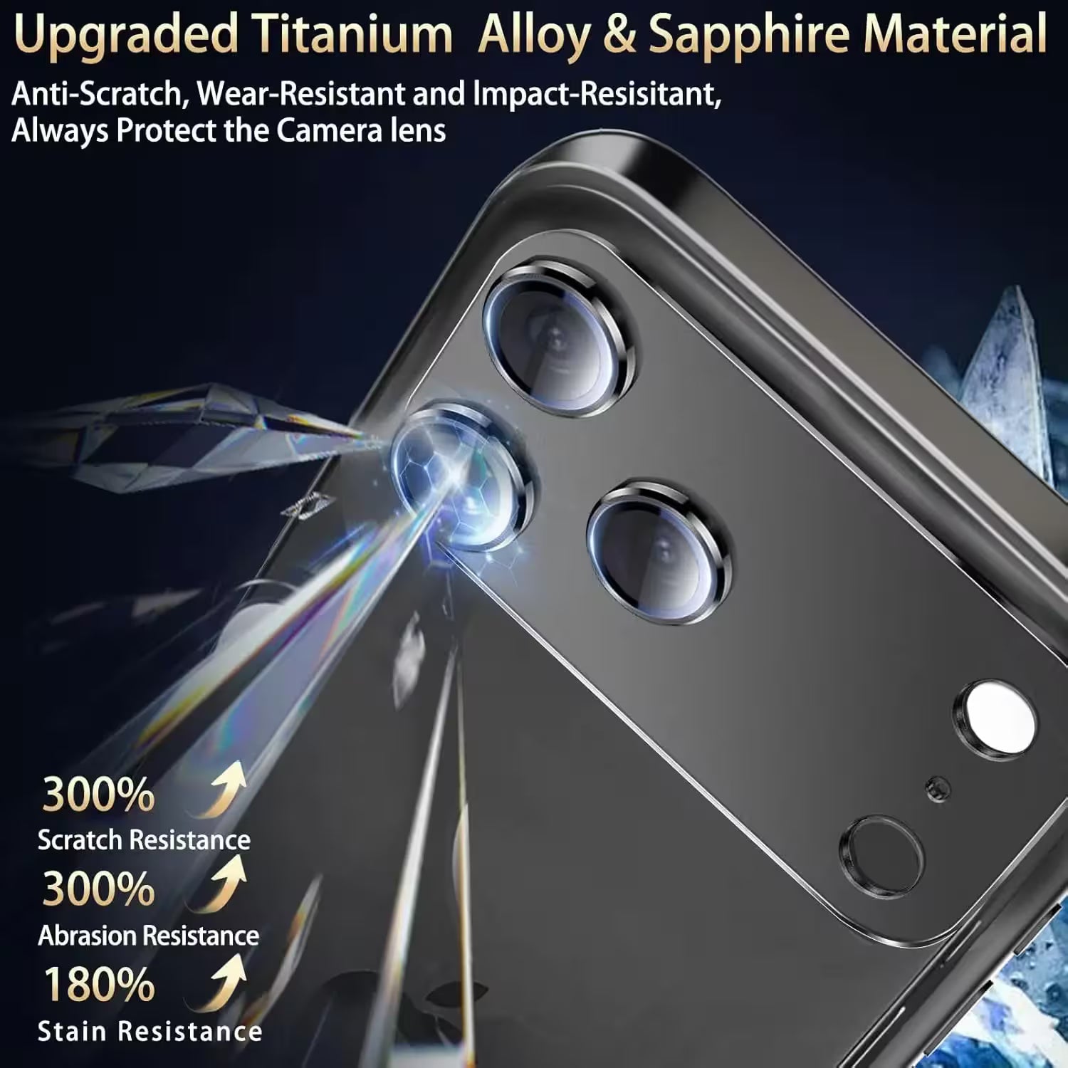 iPhone 17 Pro / Max Camera Plateau Metal Protector