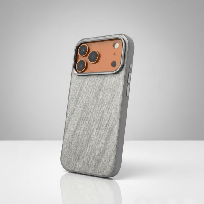 iPhone 17 Series: Silk Leather Pattern Case