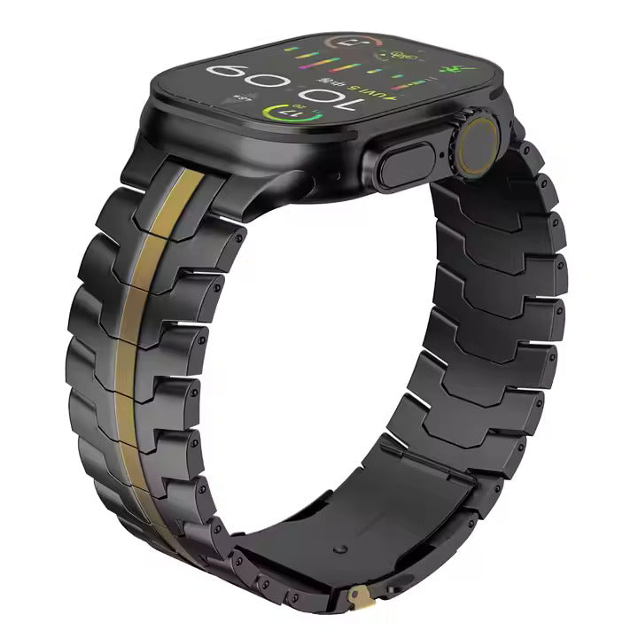 Titanium Dual Color Strap For Apple iWatch 49 MM Series Ultra/Ultra 2