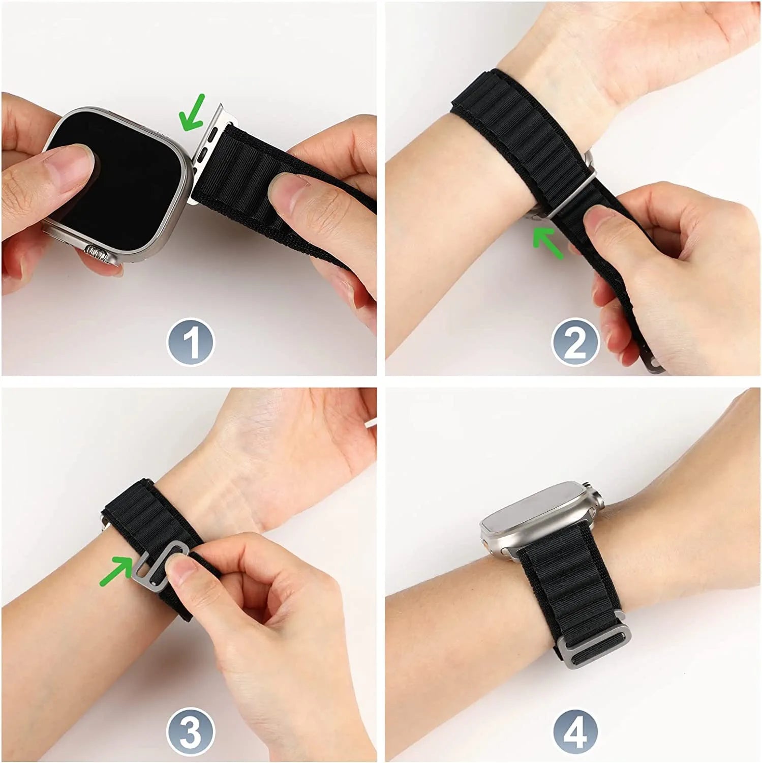 Alpine Loop for iWatch 49, 45, 46, 44, 42 mm & 41, 40, 38 mm for all Series