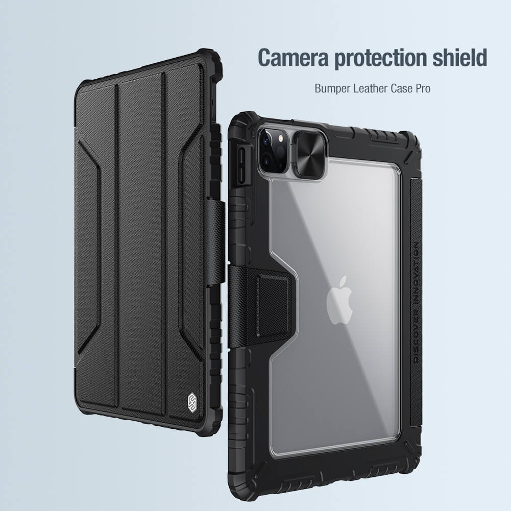 Nillkin Bumper Pro Leather Case Cover for Apple iPad 10.9 Inches (2022) Generation 10 with Pencil Holder