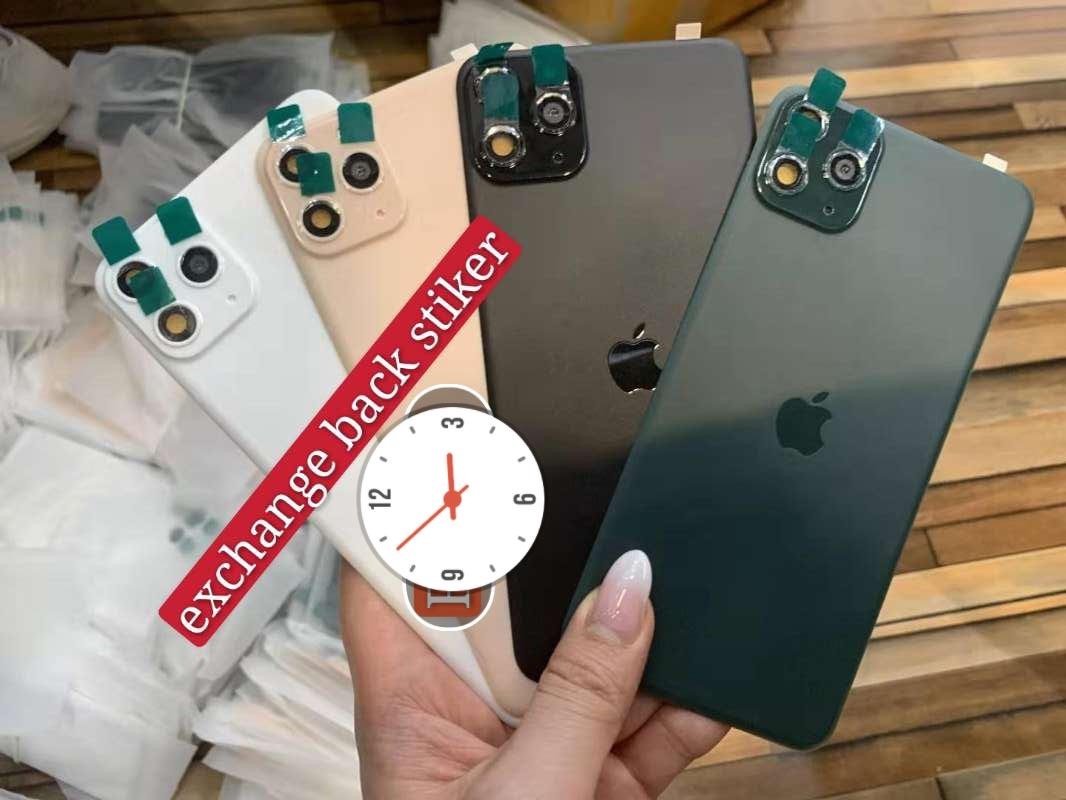 iPhone X XS XS Max Xr Convert into iPhone 11 Pro Max Back Glass