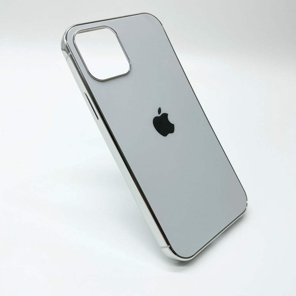 Original MyCase Glass Finish Chrome Border Soft Case for iPhone 12 Series