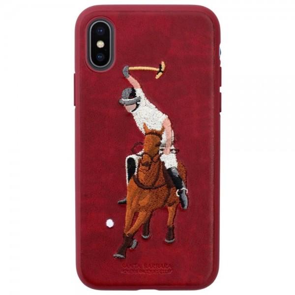 Santa Barbara Jockey Series Genuine Leather Case For iPhone