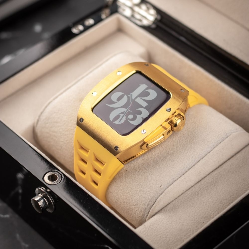 45MM Sports Edition Luxury iWatch Case: Gold