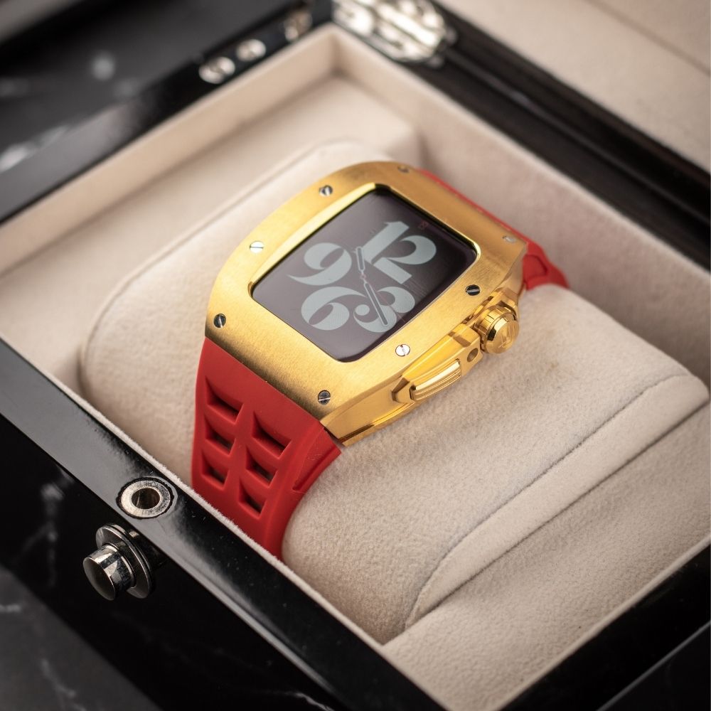 45MM Sports Edition Luxury iWatch Case: Gold