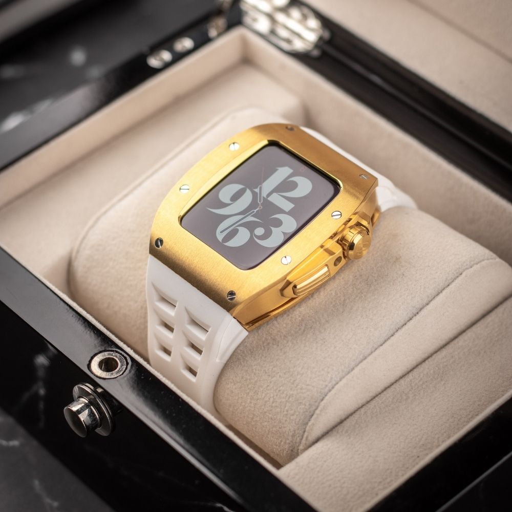 45MM Sports Edition Luxury iWatch Case: Gold