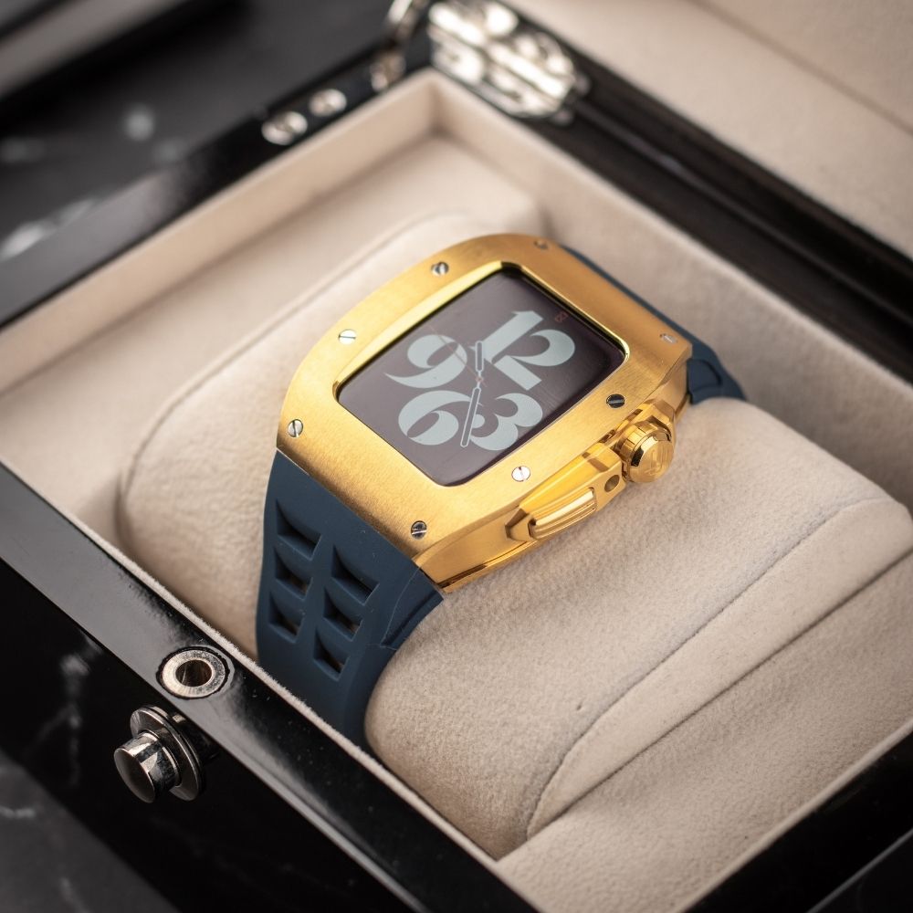 45MM Sports Edition Luxury iWatch Case: Gold