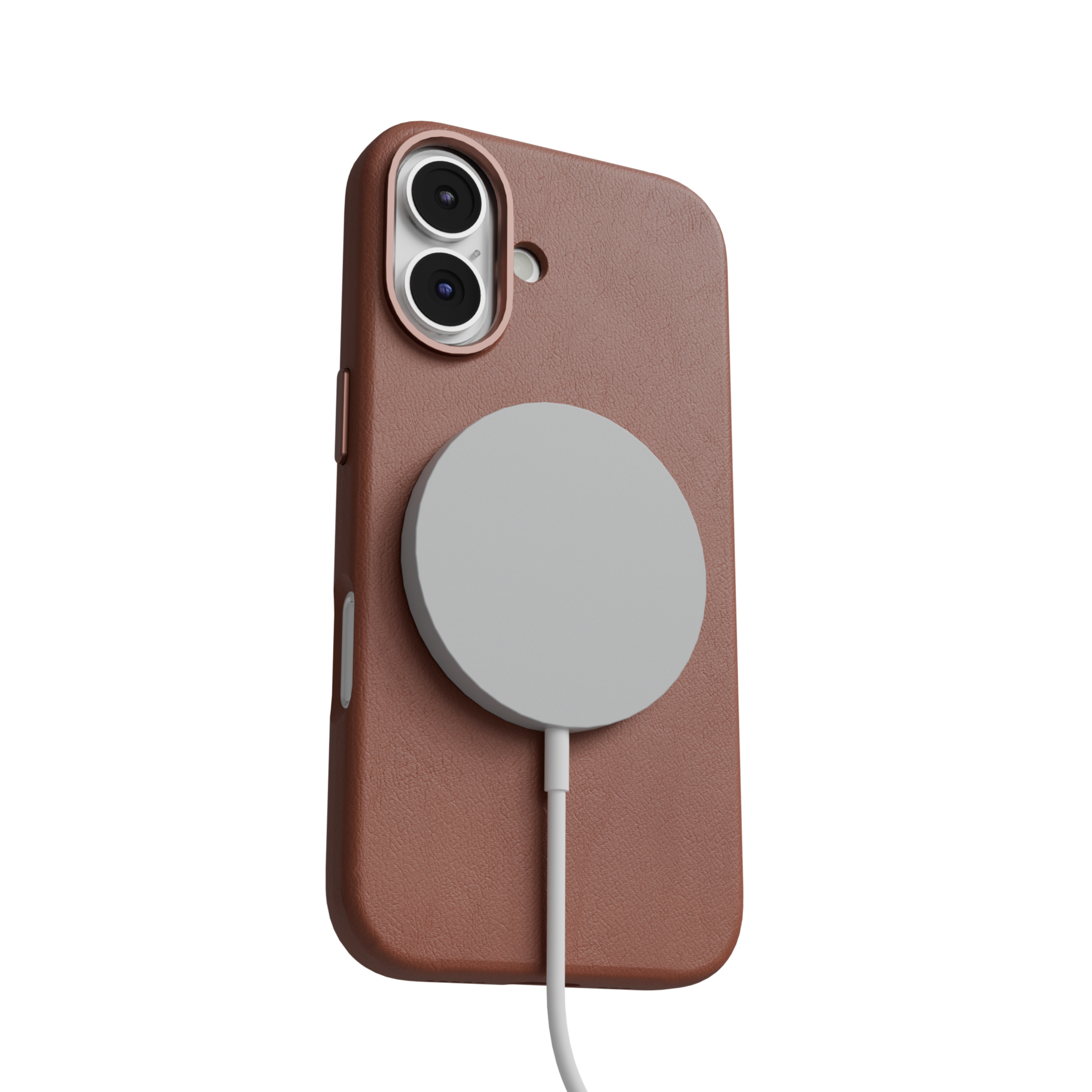 iPhone 16 Series: Full Grain Leather Case