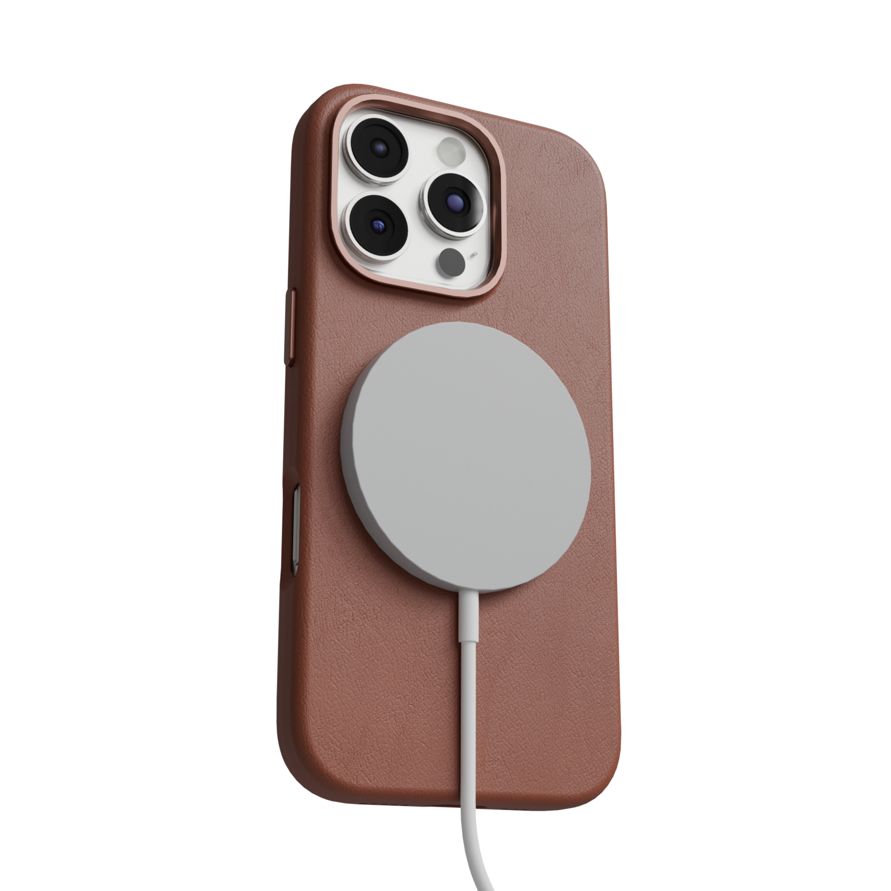 iPhone 16 Series: Full Grain Leather Case