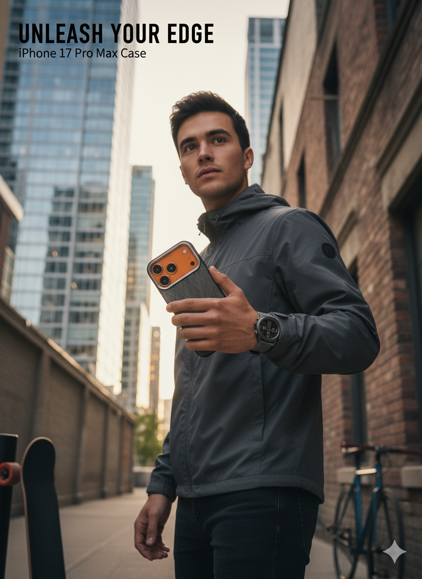 iPhone 17 Series: Silk Leather Pattern Case
