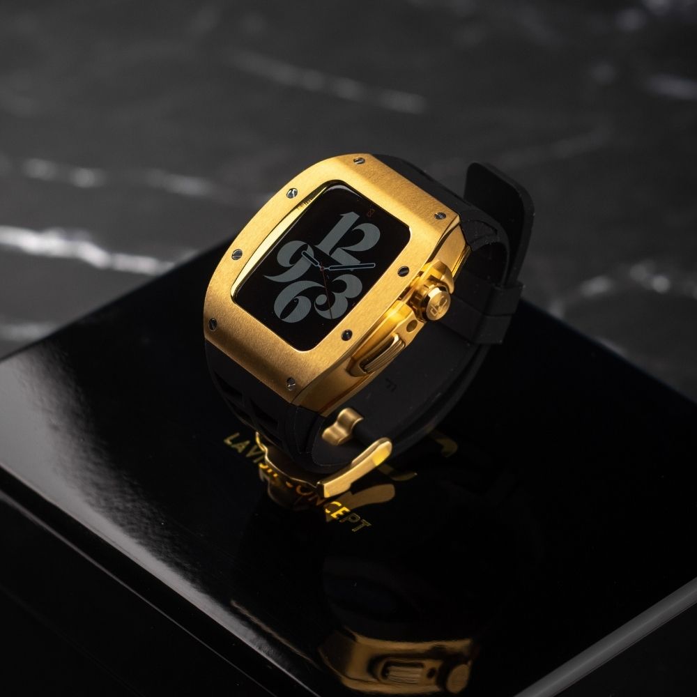 45MM Sports Edition Luxury iWatch Case: Gold