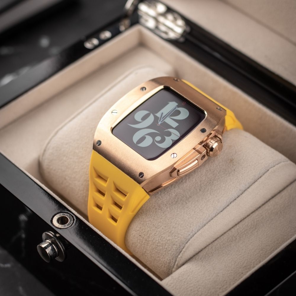 44MM Sport Edition Luxury iWatch Case: Rose Gold