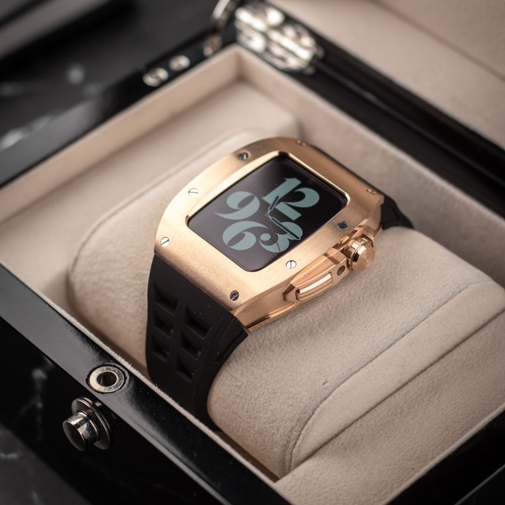 44MM Sport Edition Luxury iWatch Case: Rose Gold