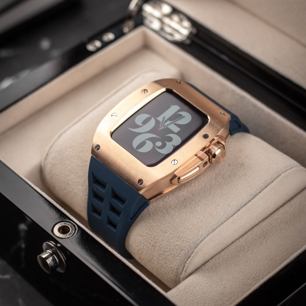 44MM Sport Edition Luxury iWatch Case: Rose Gold