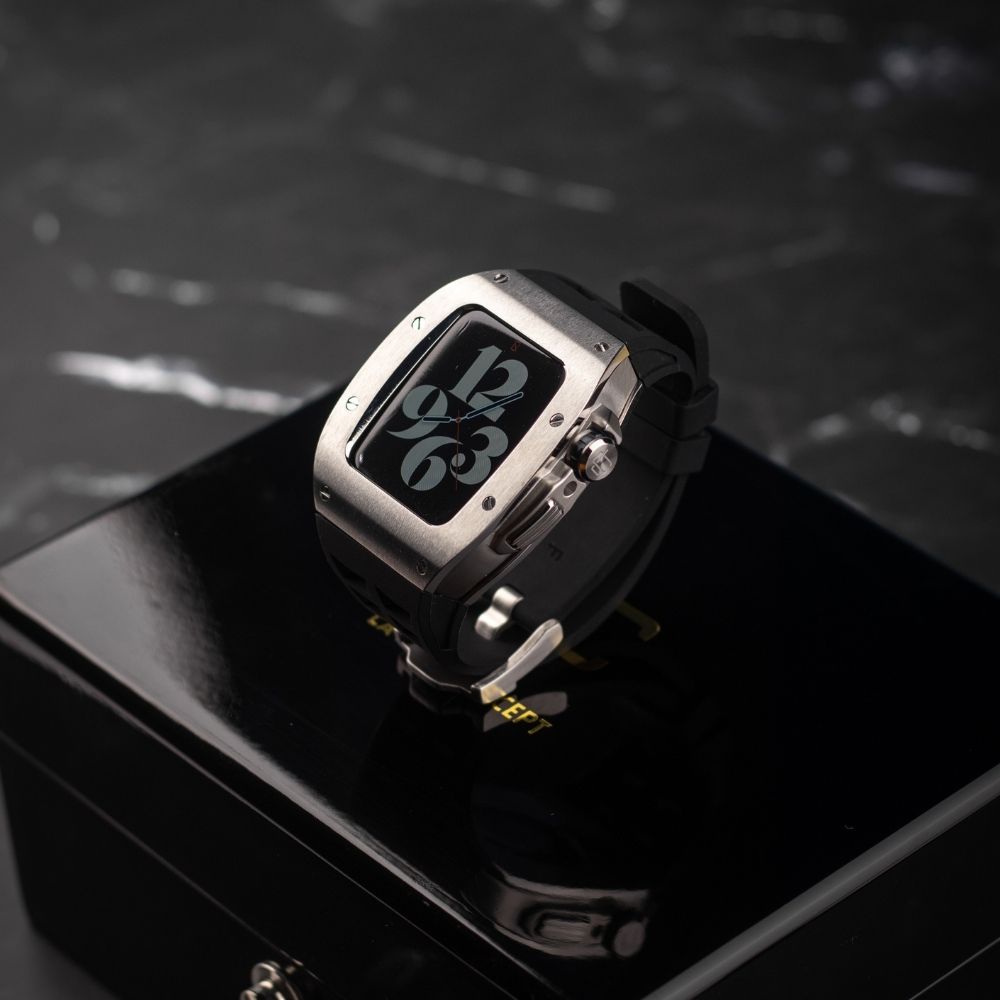 44MM Sport Edition Luxury iWatch Case: Silver