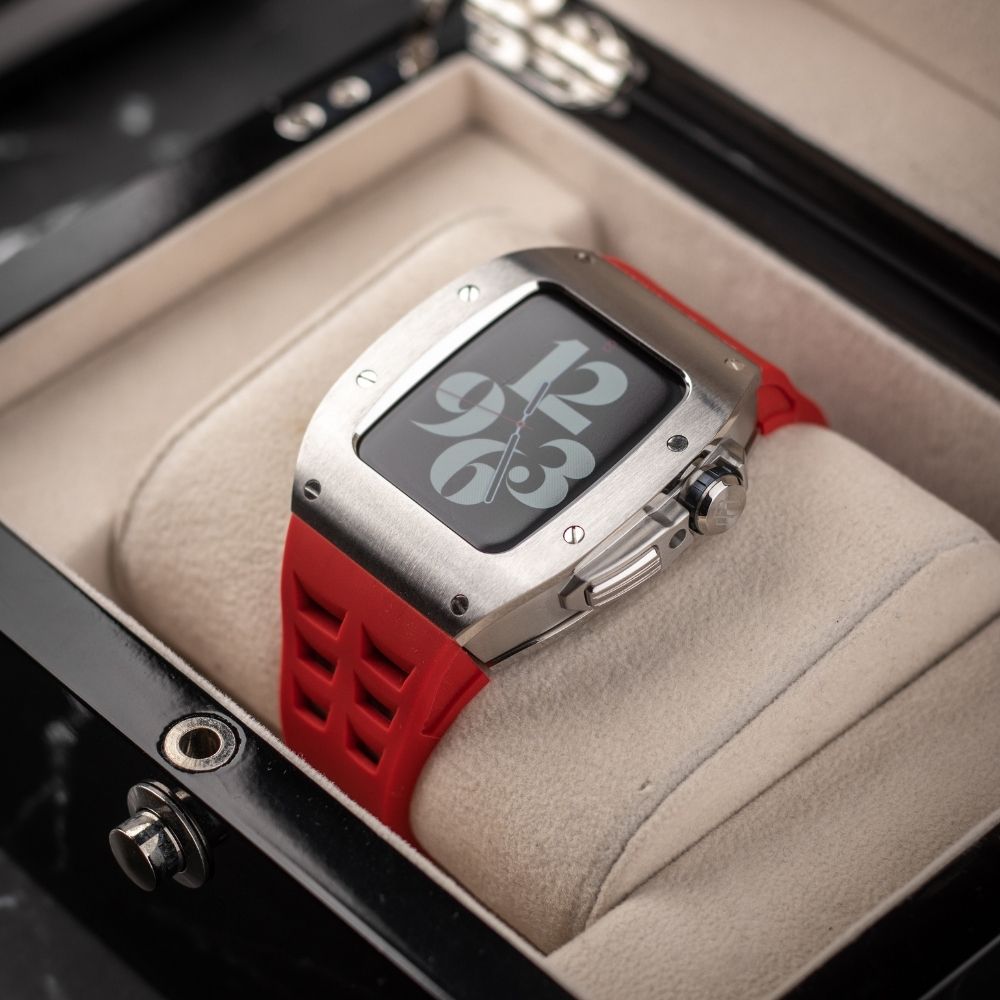 44MM Sport Edition Luxury iWatch Case: Silver