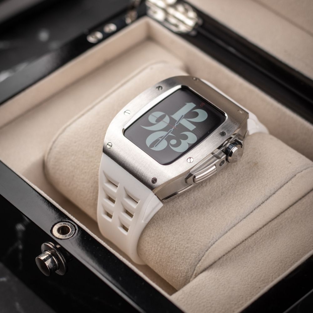 44MM Sport Edition Luxury iWatch Case: Silver