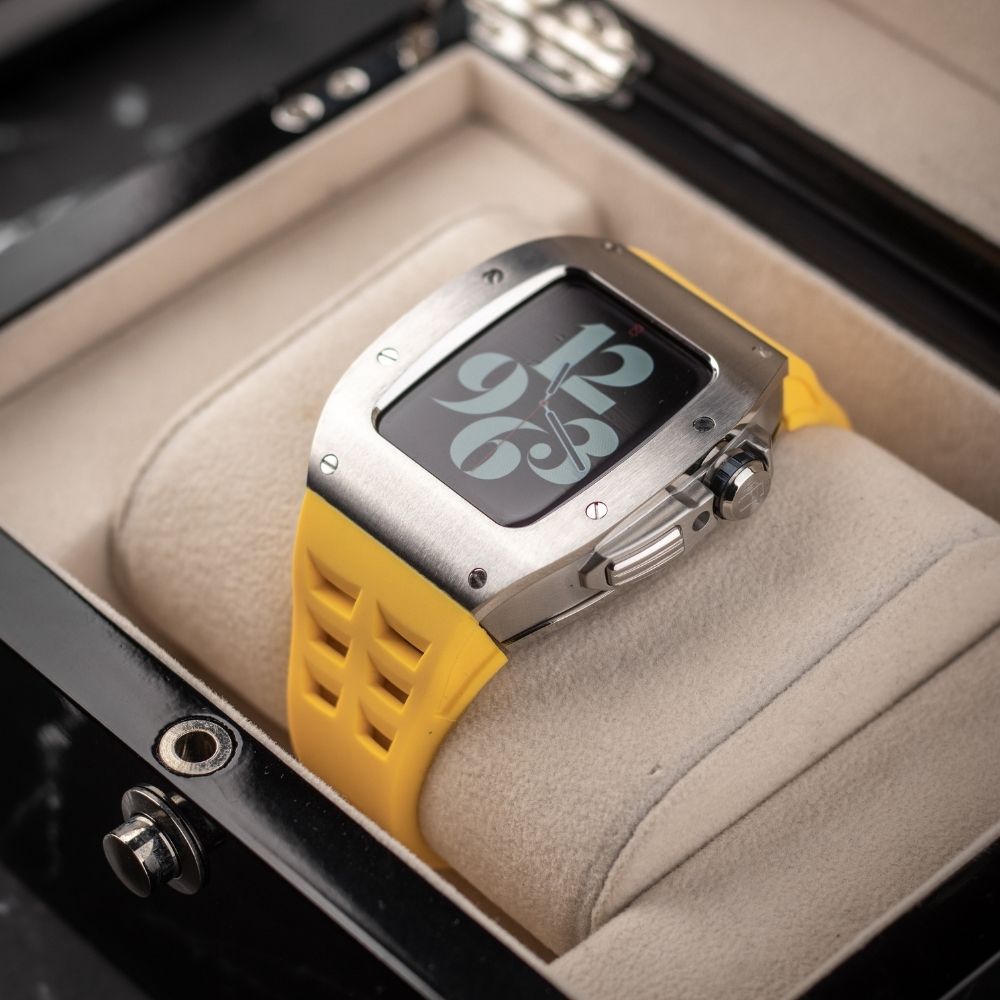 44MM Sport Edition Luxury iWatch Case: Silver