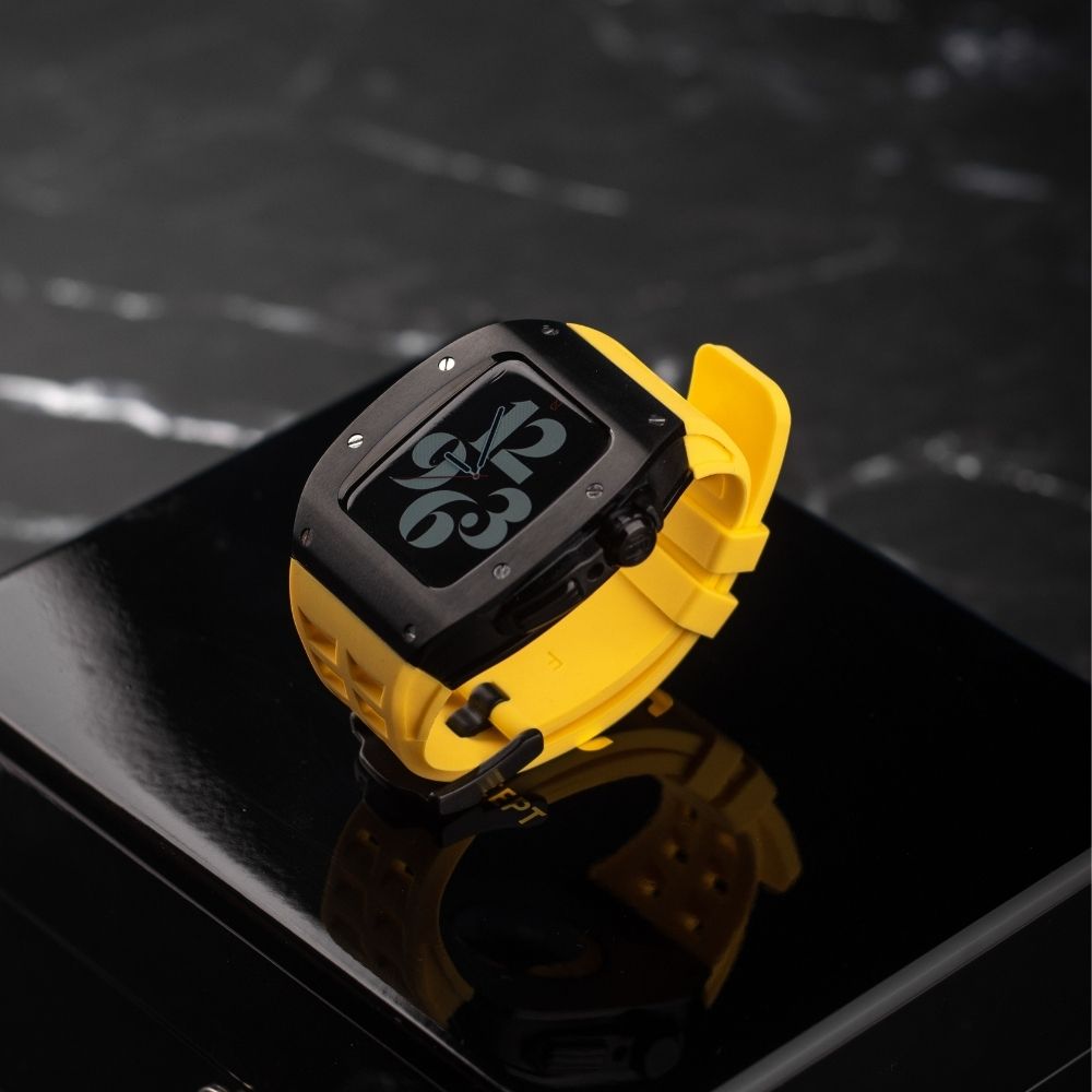 44MM Sport Edition Luxury iWatch Case: Black