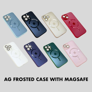iPhone 13 & 14 Series Cover: New AG Frosted MagSafe Case with Camera Lens Protection