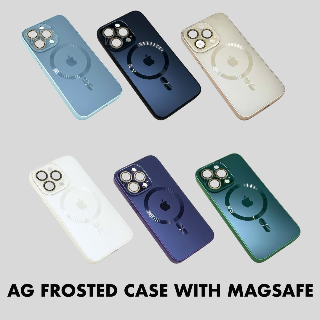 iPhone 13 Pro Max Cover: New AG Frosted MagSafe Case with Camera Lens Protection