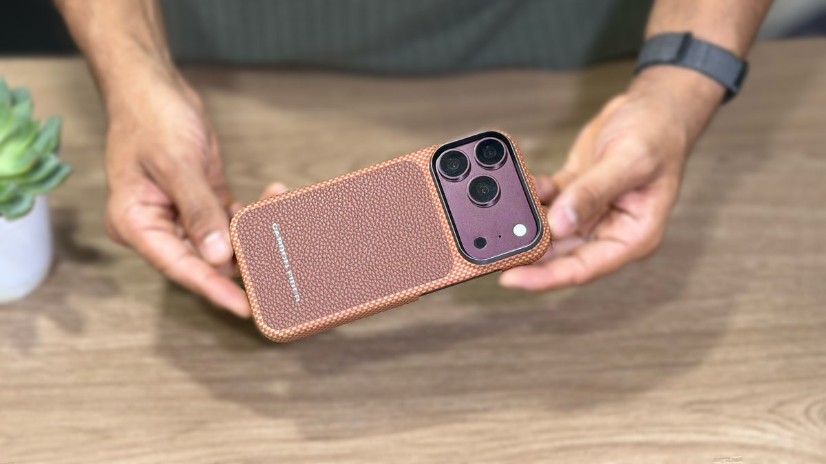 Aramid Carbon Fiber Case with Magsafe