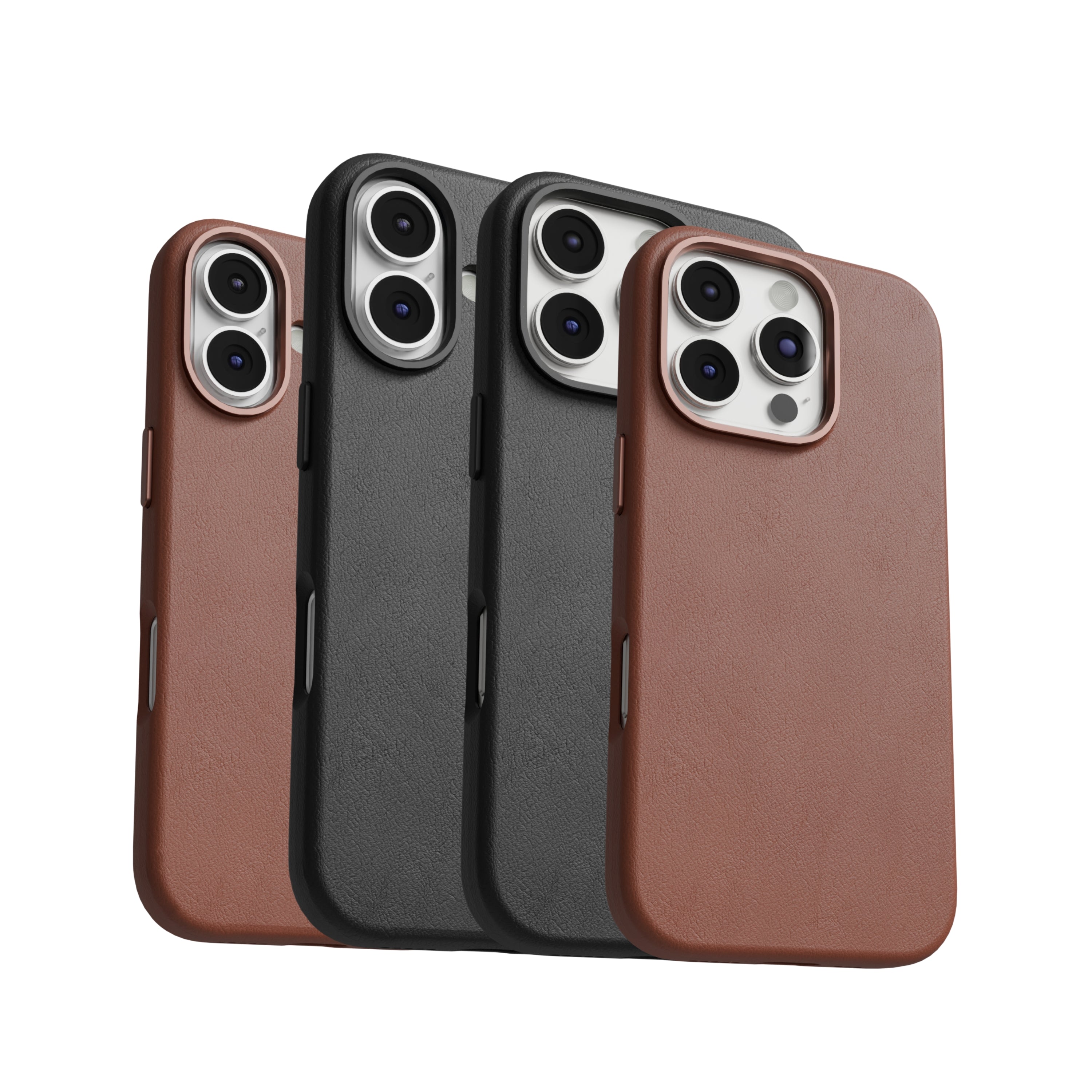 iPhone 16 Series: Full Grain Leather Case