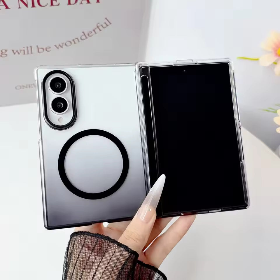 Premium Magnetic Gradient Case Cover for Samsung Galaxy Z Fold 8