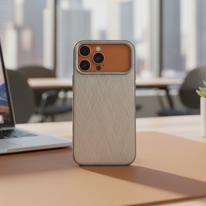 iPhone 17 Series: Silk Leather Pattern Case