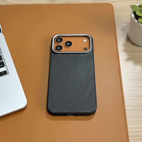 iPhone 17 Series: Silk Leather Pattern Case
