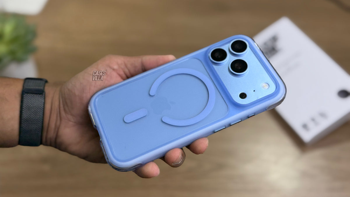 Air Bag Pro Silicone Case with MagSafe for iPhone - Glacier