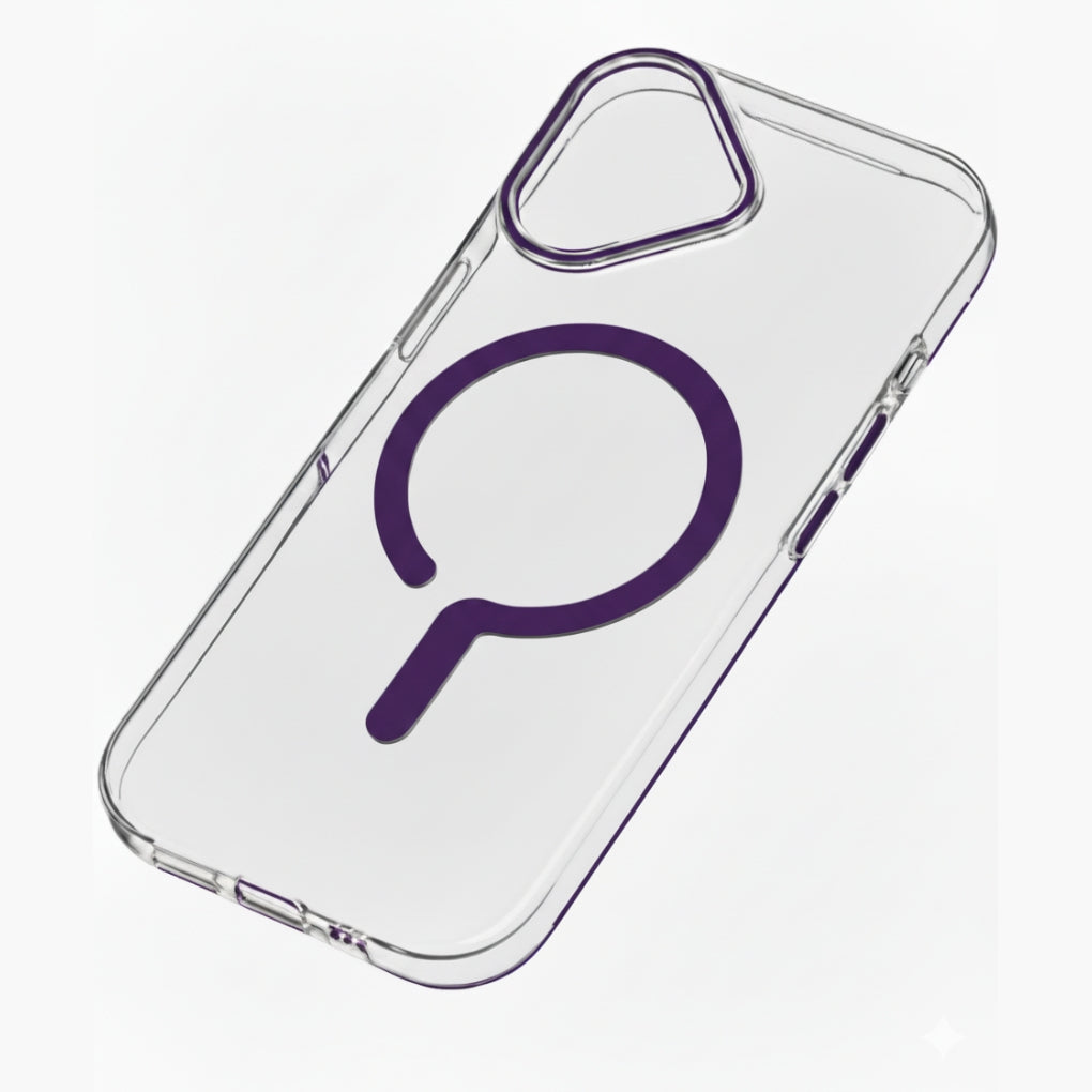 iPhone 17 Series: Luxury MagSafe Anti-Yellow Clear Case