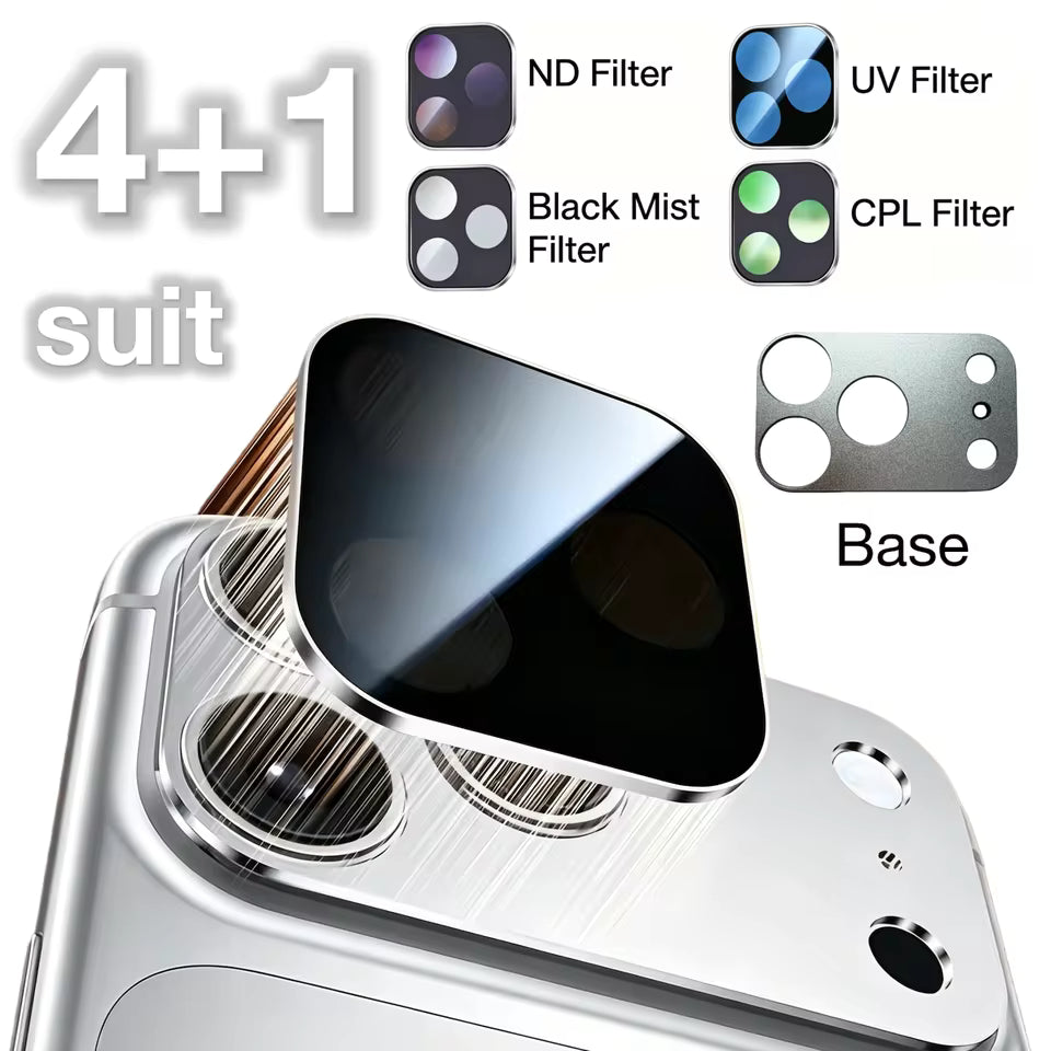 4-in-1 Magnetic Camera Filter Kit for iPhone 17 Pro / Max