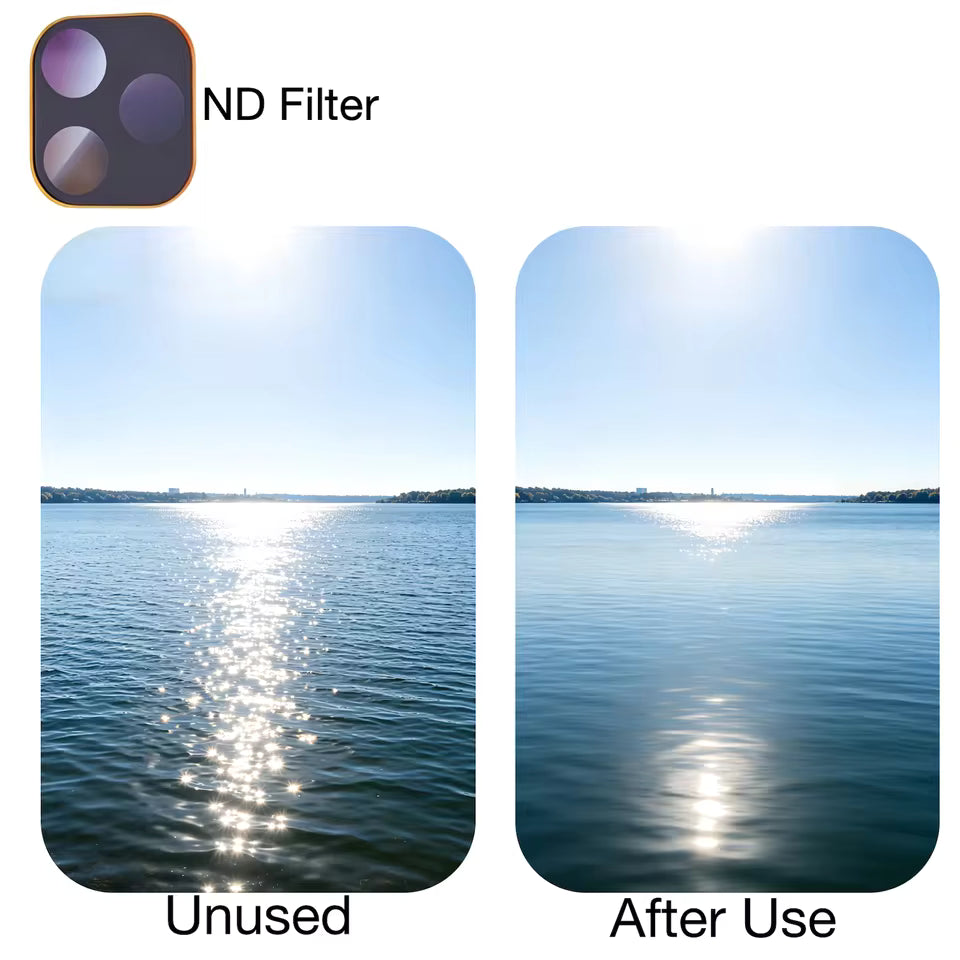 4-in-1 Magnetic Camera Filter Kit for iPhone 17 Pro / Max