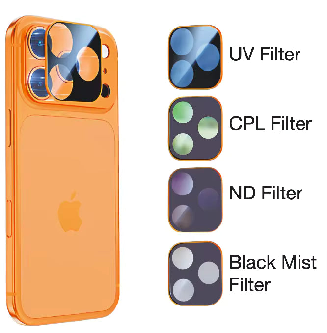 4-in-1 Magnetic Camera Filter Kit for iPhone 17 Pro / Max