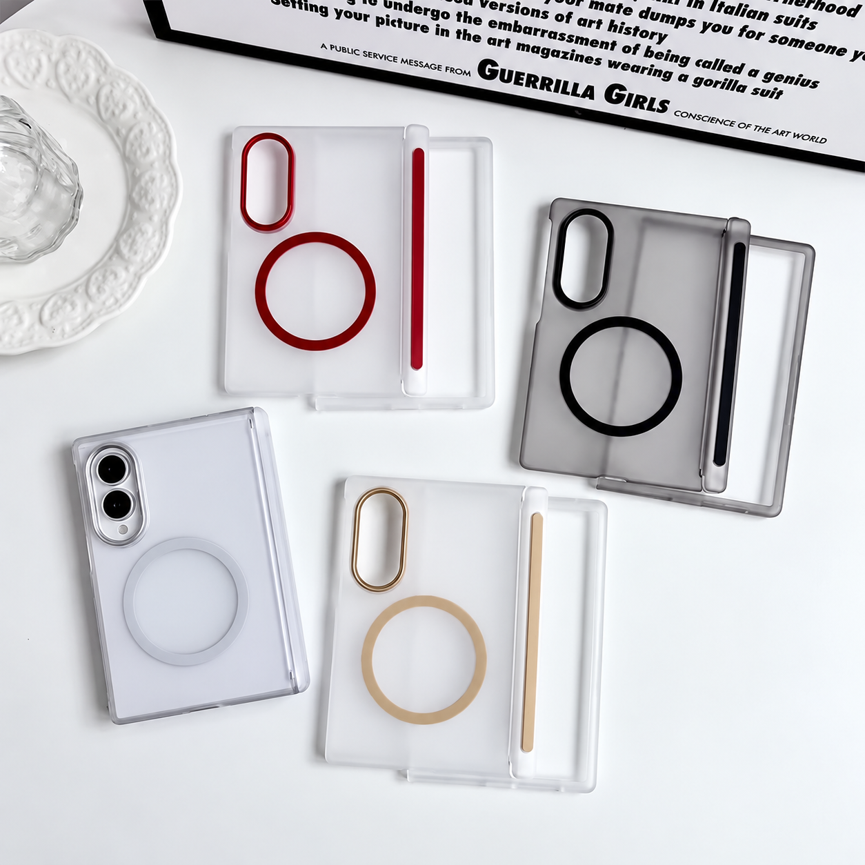 Premium Magnetic Frosted Case for Samsung Galaxy Z Fold 8 Ultra / Fold 8