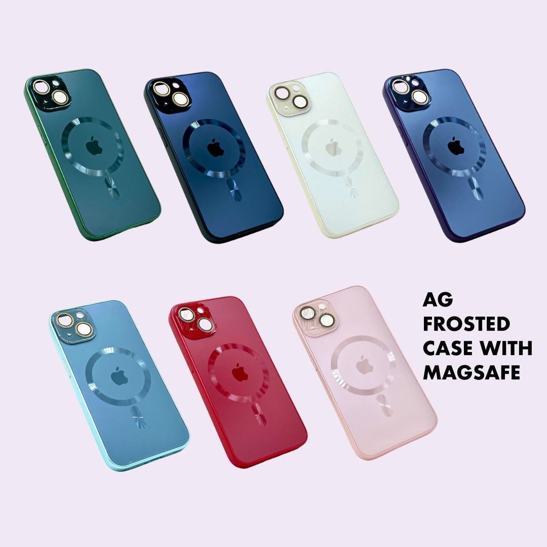 iPhone 13 Cover: New AG Frosted MagSafe Case with Camera Lens Protection