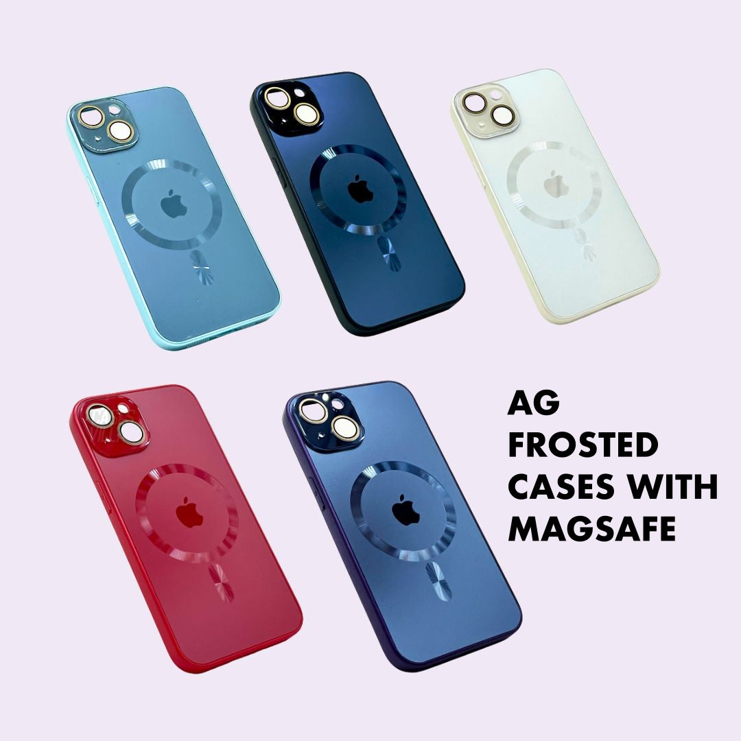 iPhone 14 Cover: New AG Frosted MagSafe Case with Camera Lens Protection