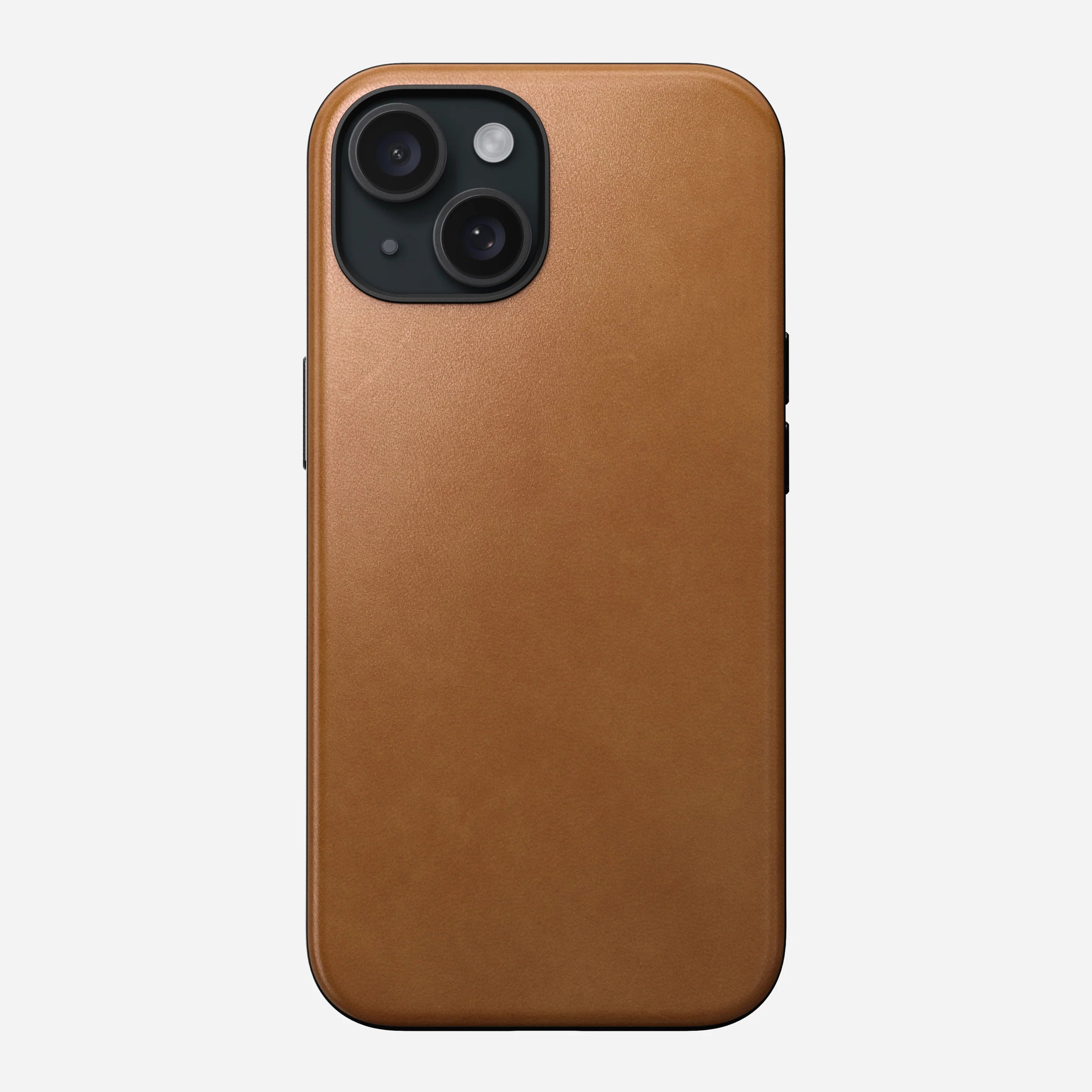 Modern Leather Case : iPhone 15 Series