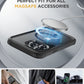 iPhone 15 Pro Max - Black : Cases Villa 360° Protection Case 9H Tempered Glass Cover with MagSafe